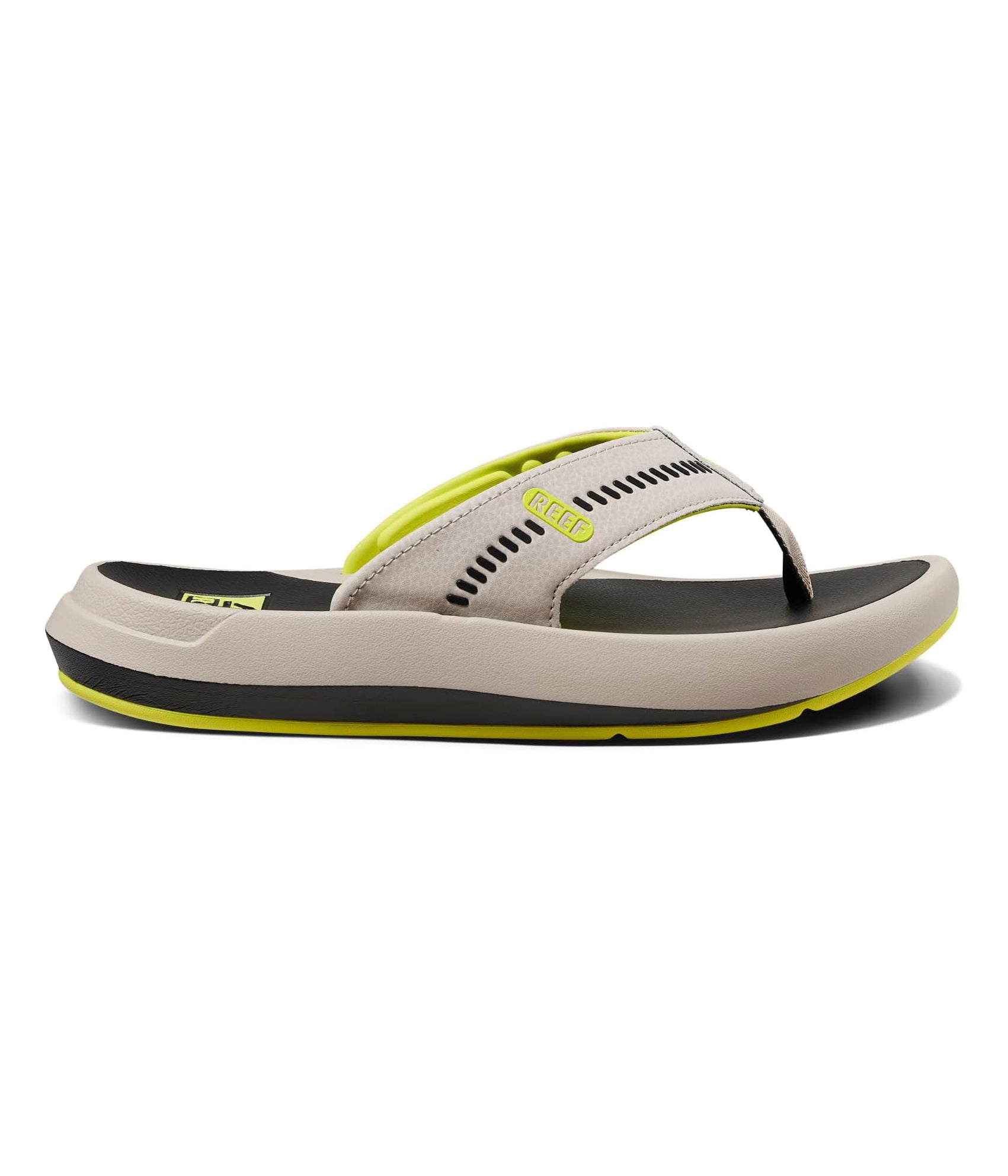 Reef Cruiser Mens Sandal Grey-Lime 8