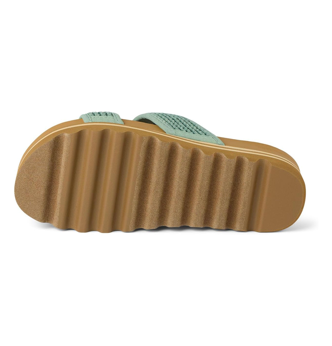Reef Cushion Vista Hi Womens Sandal Frosty Raffia 11