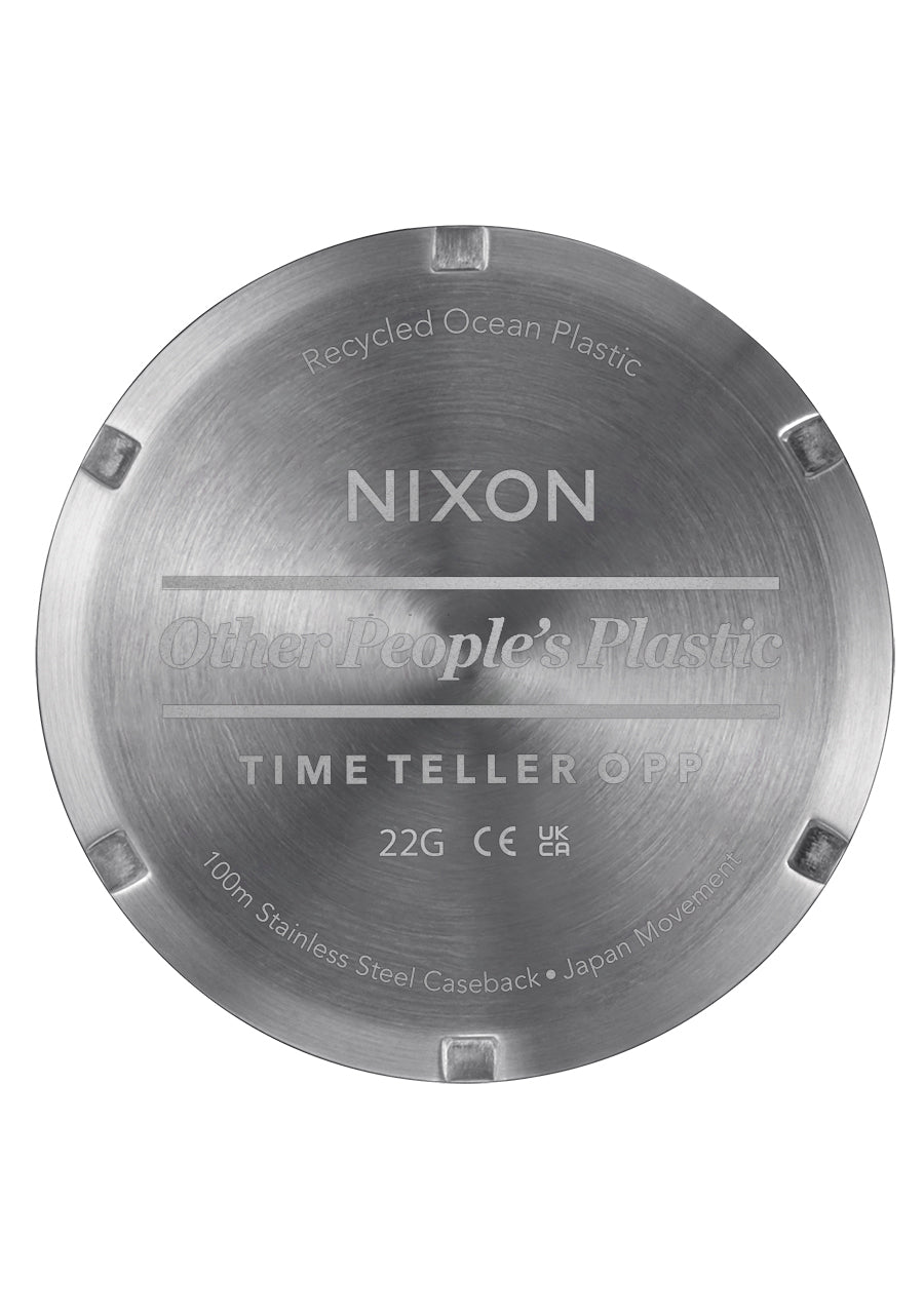 Nixon The Time Teller OPP Watch 5136-Asphalt Speckle