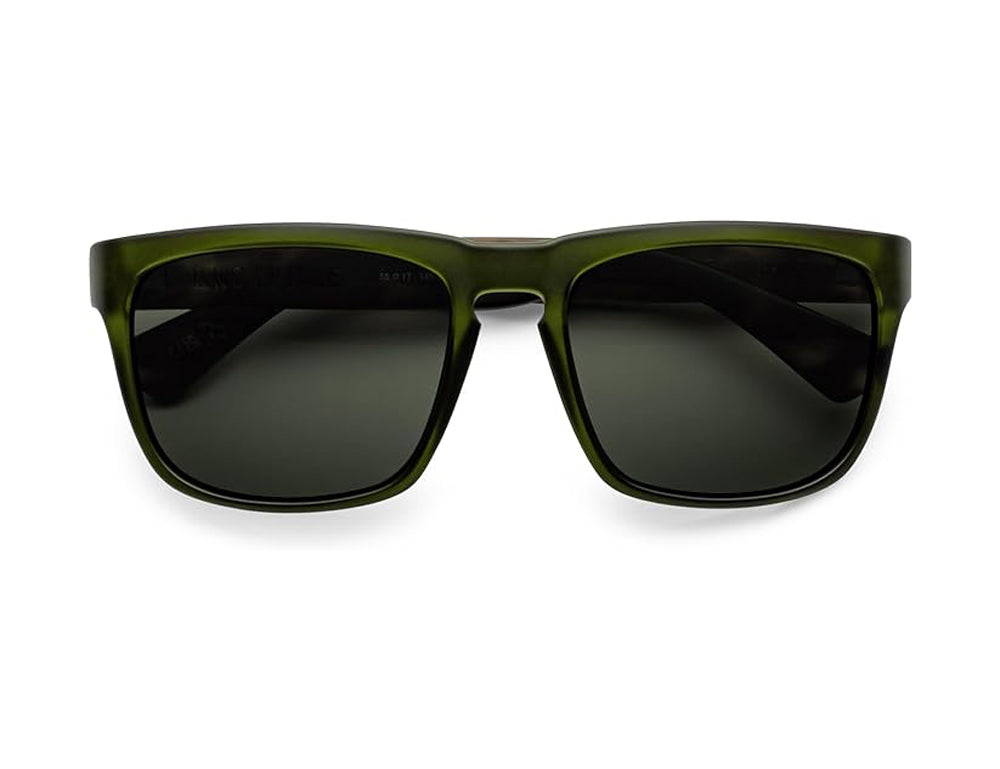 Electric Knoxville Polarized Sunglasses Sage Grey Square