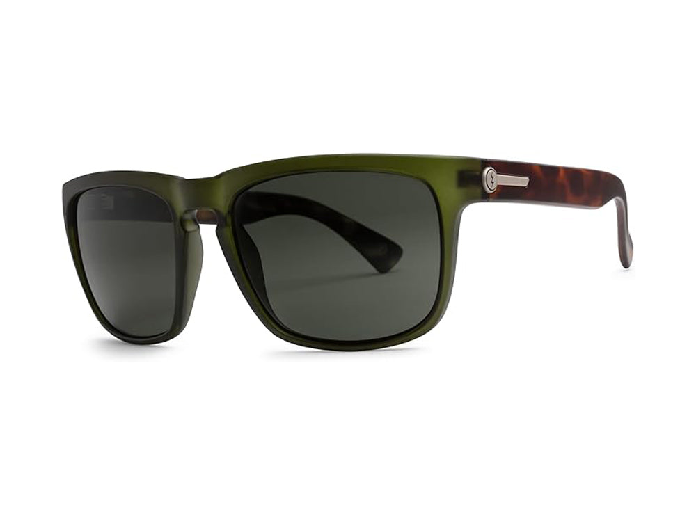 Electric Knoxville Polarized Sunglasses Sage Grey Square