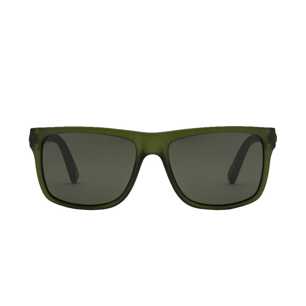 Electric Swingarm Polarized Sunglasses Sage Ohm-Grey Square