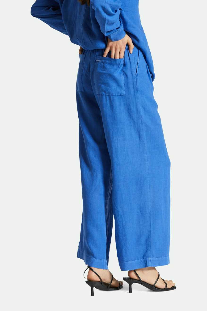 Brixton Vintage Linen Wide Leg Pant SRFTW L