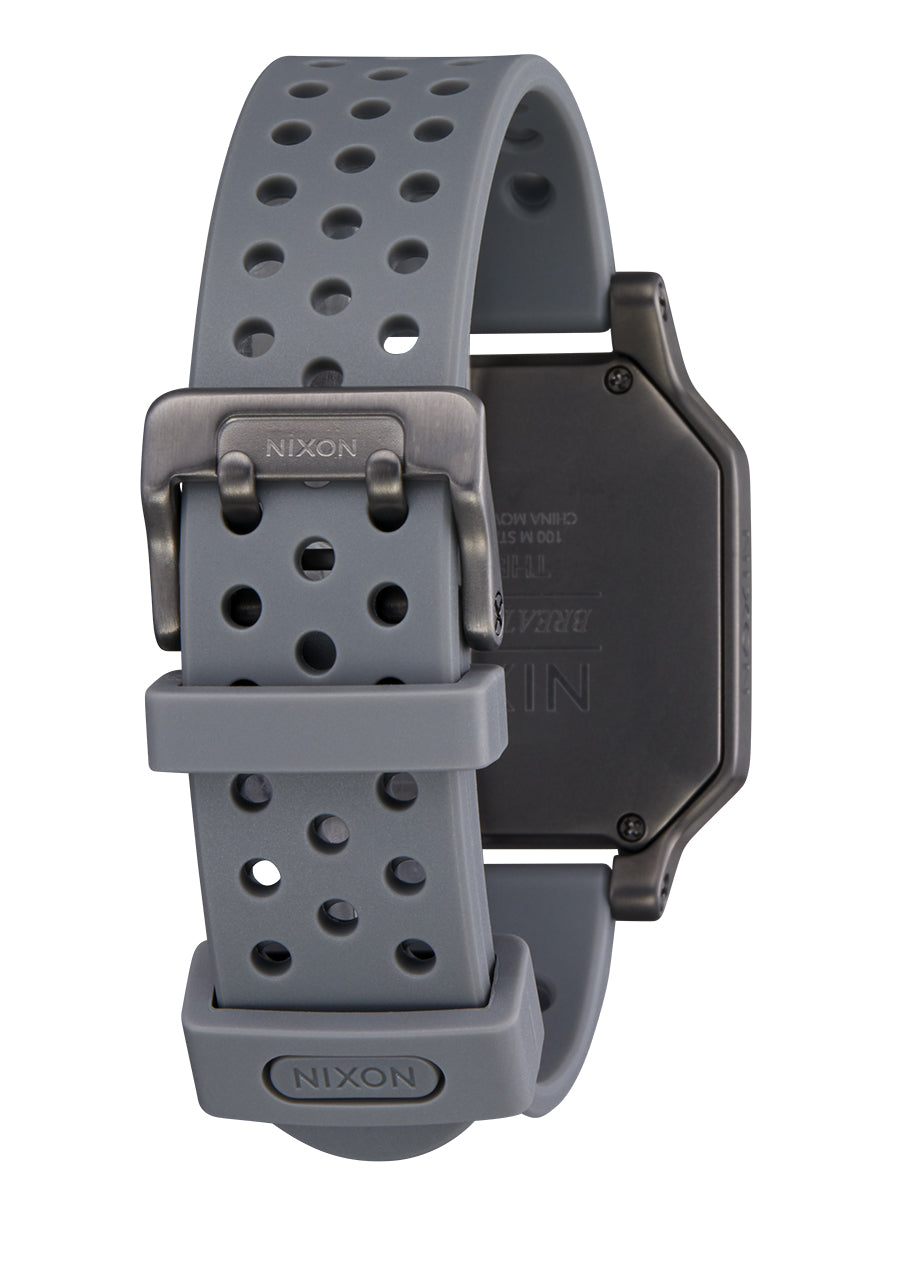 Nixon The Heat Watch 5106-Gunmetal-Positive