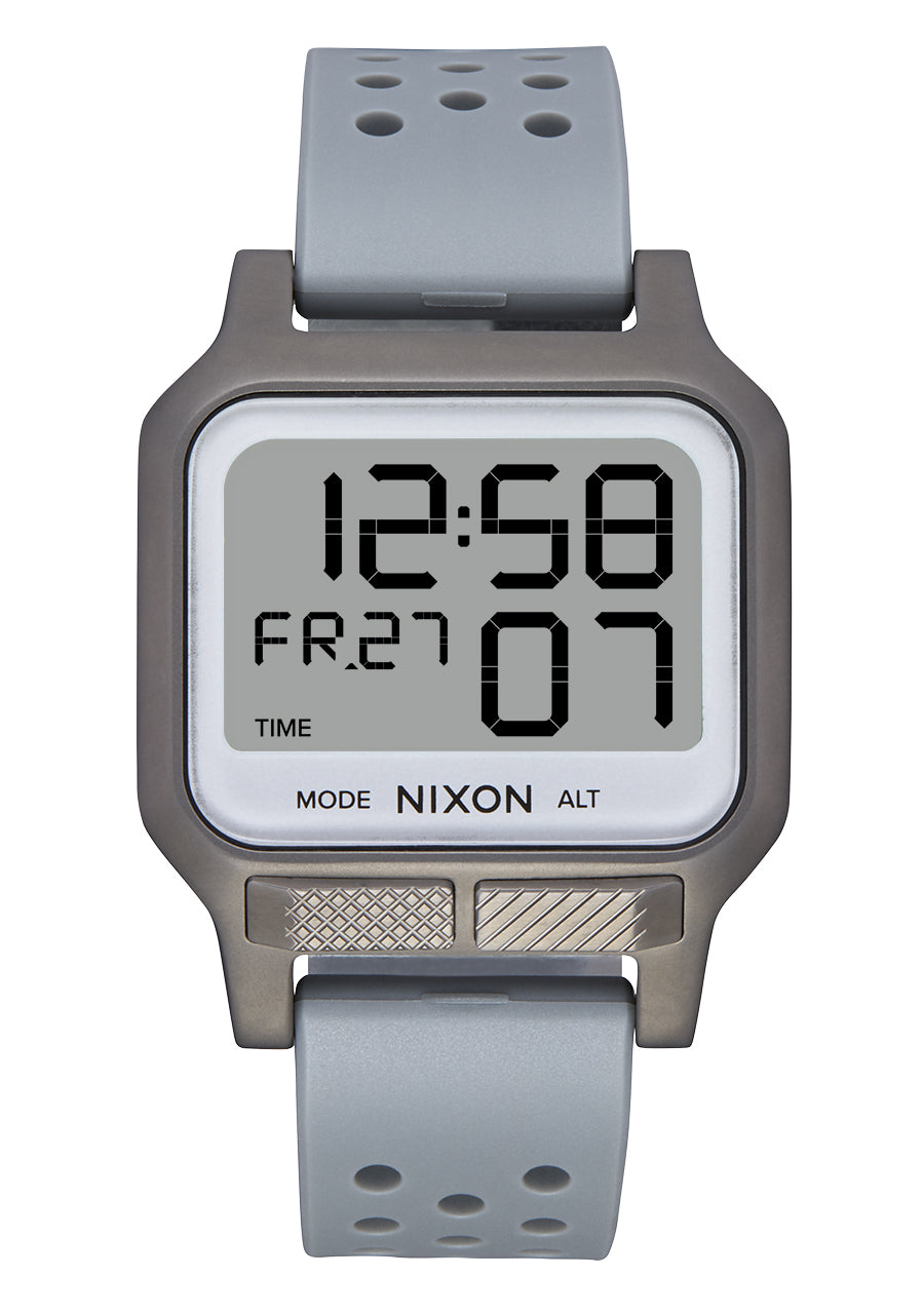 Nixon The Heat Watch 5106-Gunmetal-Positive