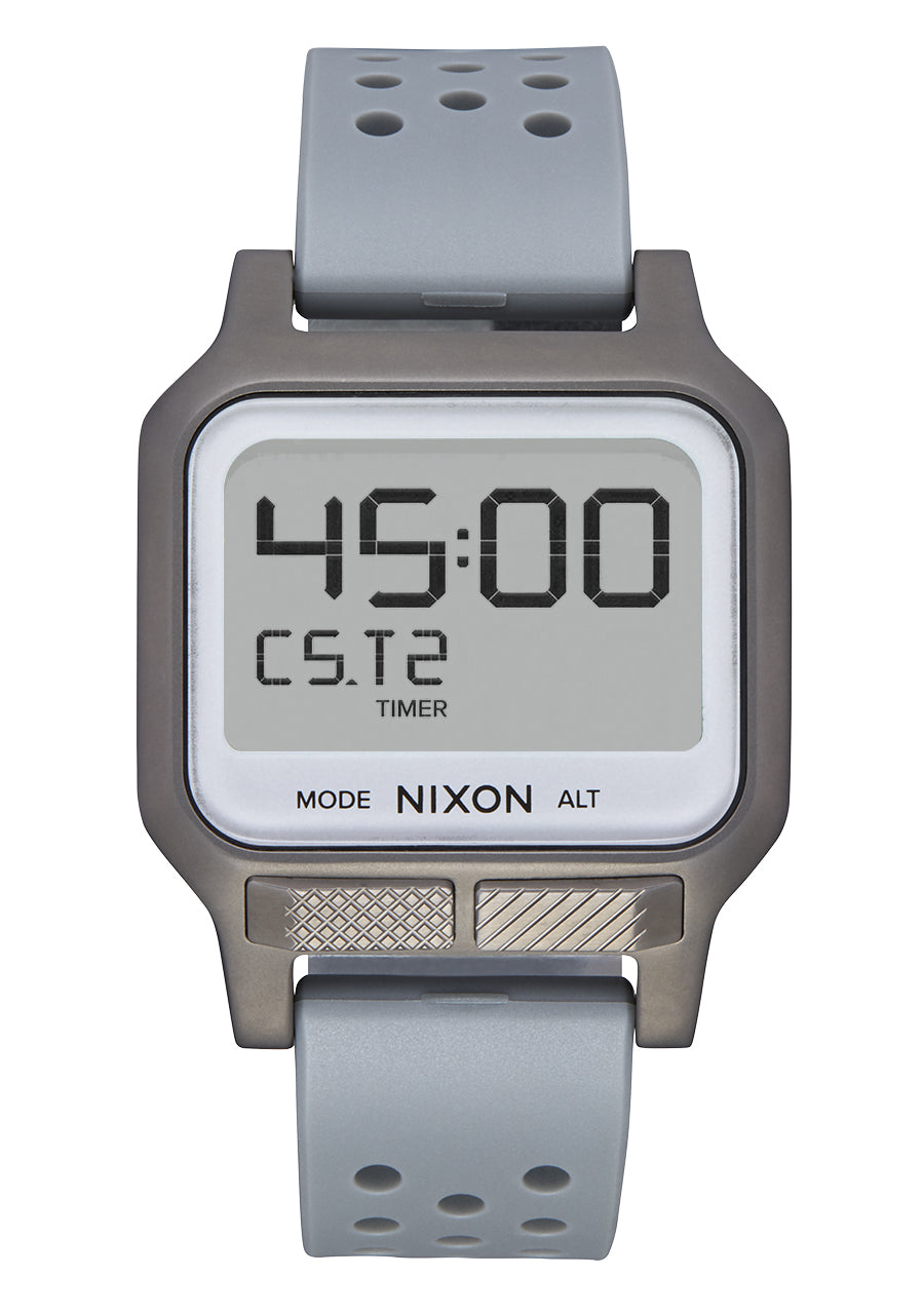 Nixon The Heat Watch 5106-Gunmetal-Positive