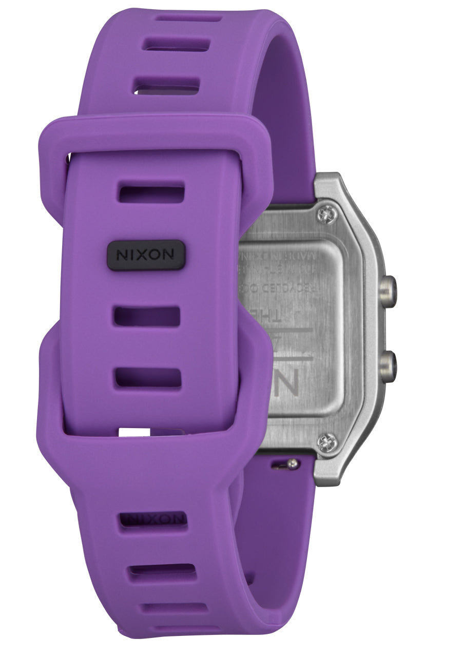 Nixon The Ripper Watch 5232-Silver-Purple