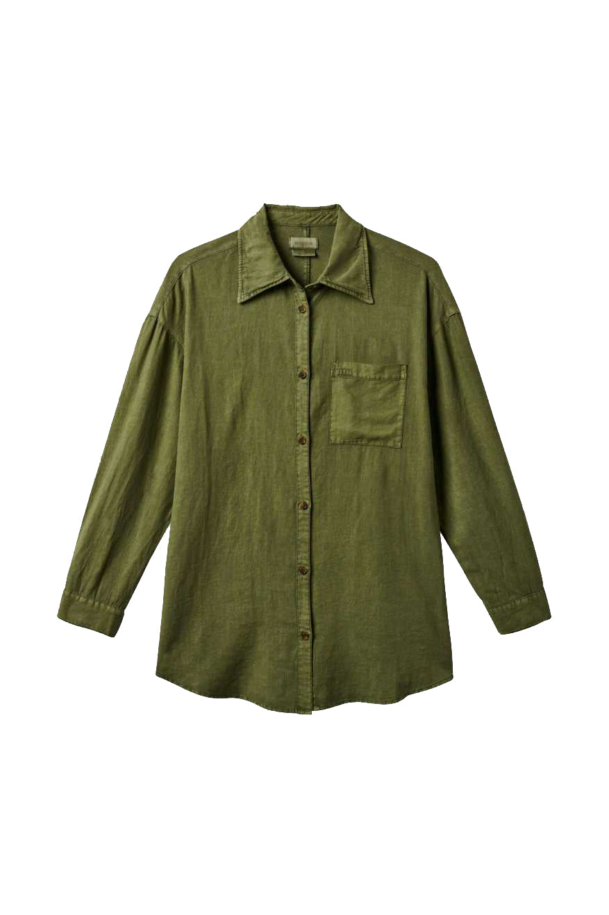 Brixton Vintage Linen LS Shirtdress SEKP L