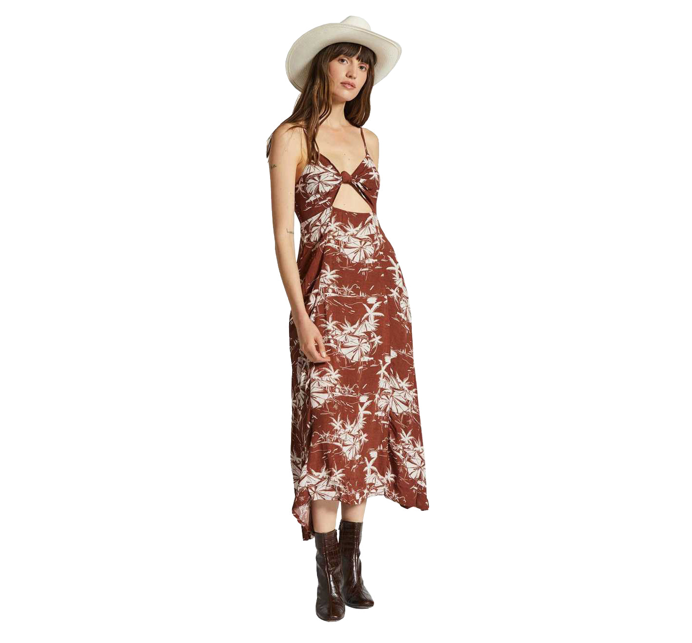 Brixton Riviera Dress SEPIA S