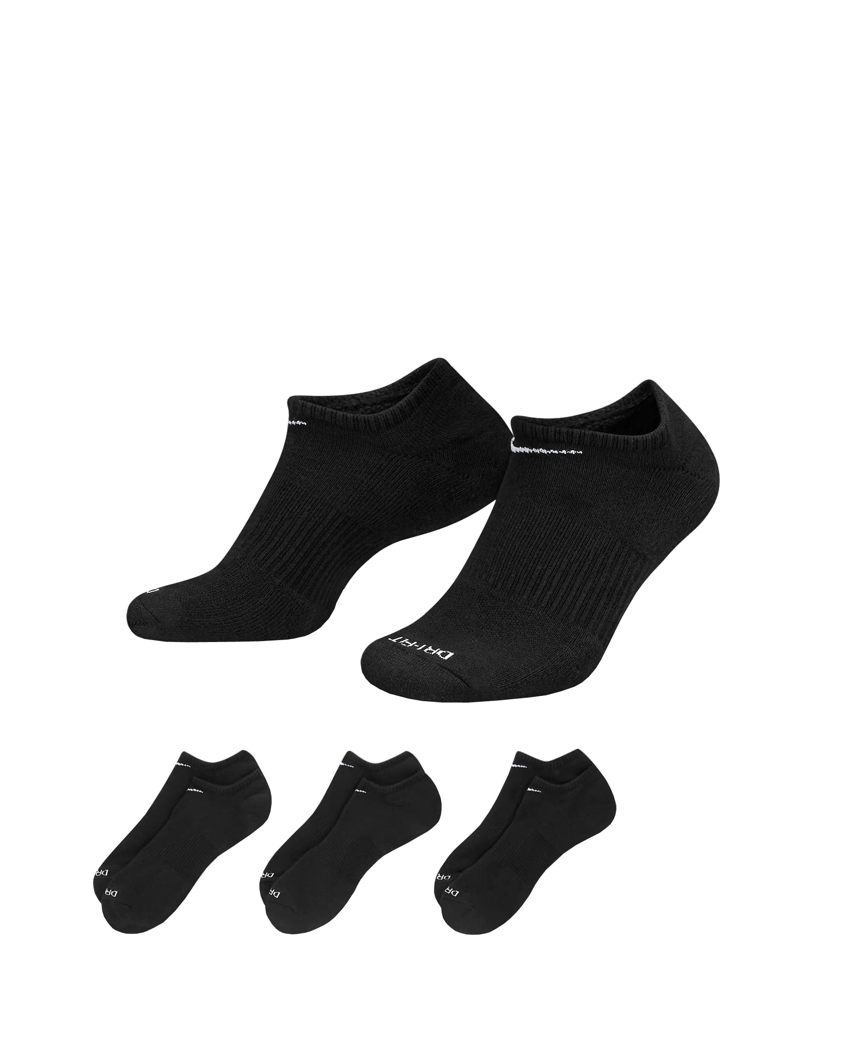 Nike Everyday Cushion No Show Socks 010 L