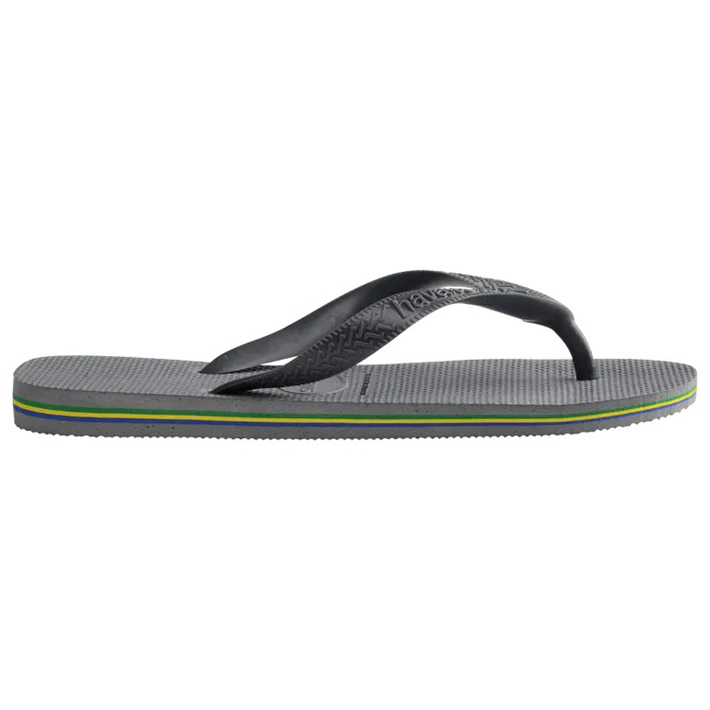 Havaianas Brazil Logo Mens Sandal 5178-Steel Grey24 9