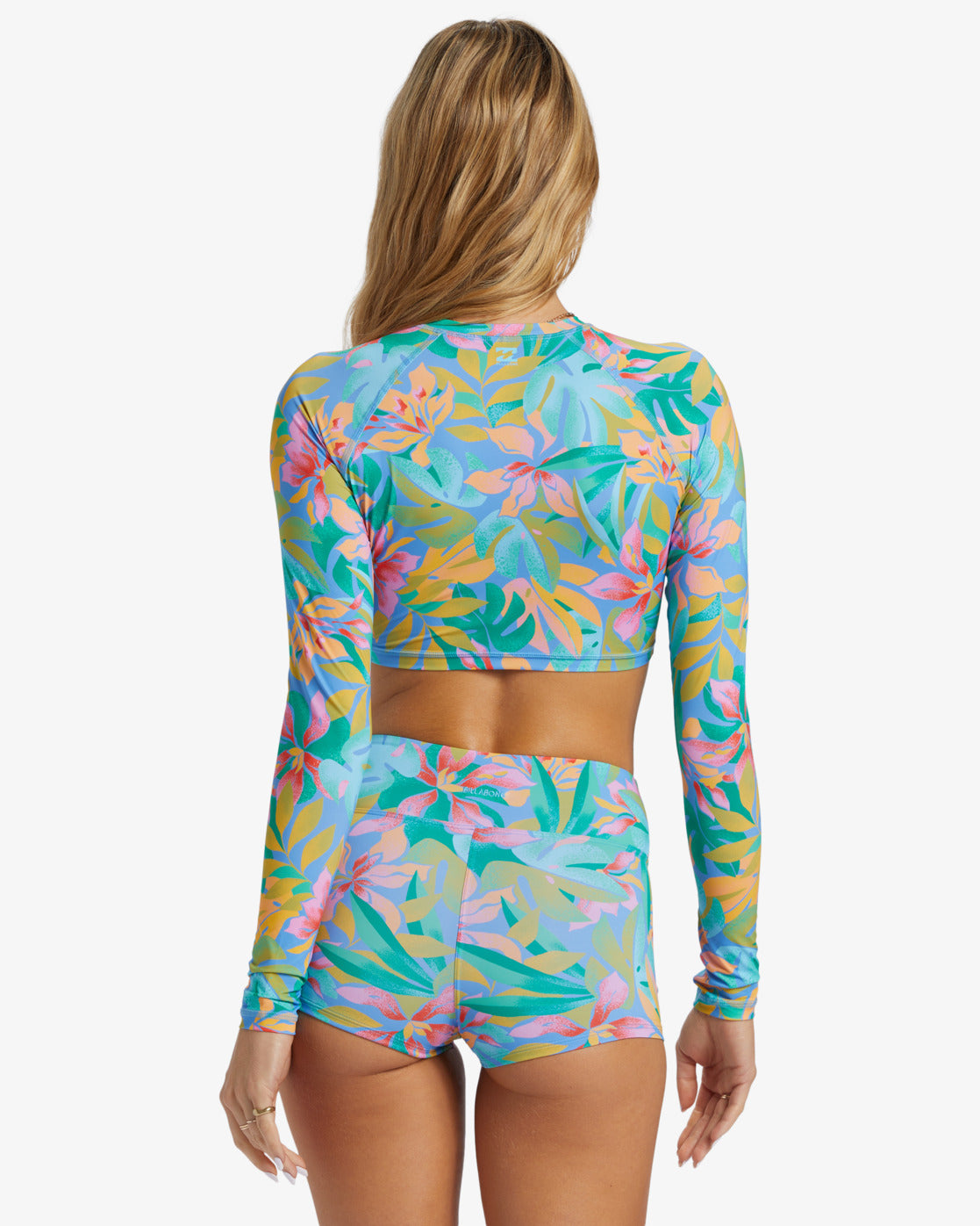 Billabong Tropic Daze Cropped Rash Guard MUL L