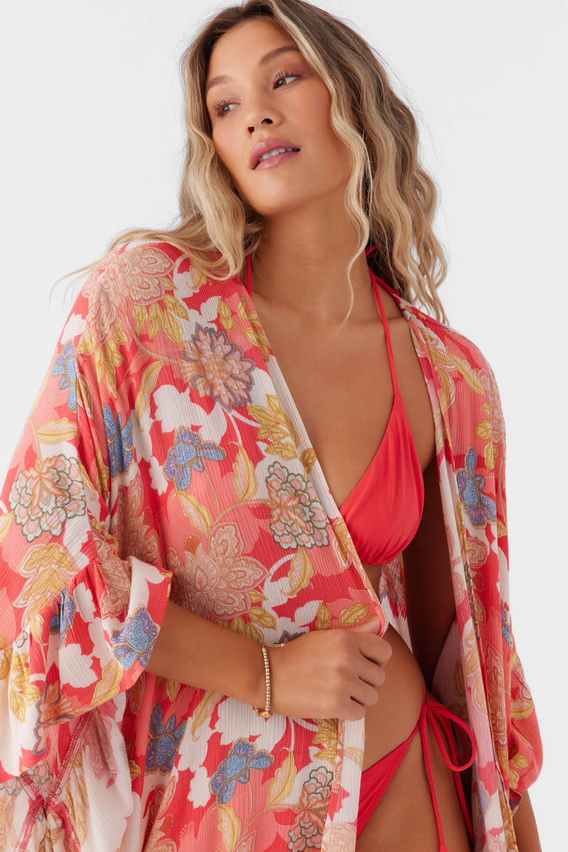 O'neill Natalie Printed Cover Up BIT XS