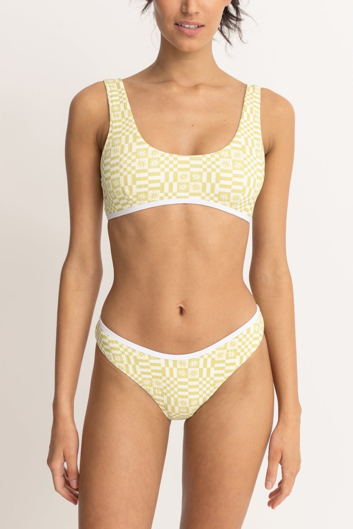 Rhythm Horizon Crop Top Bikini Top PAL XS