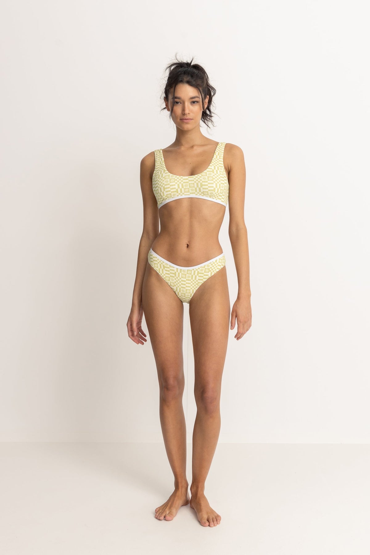 Rhythm Horizon Crop Top Bikini Top PAL L