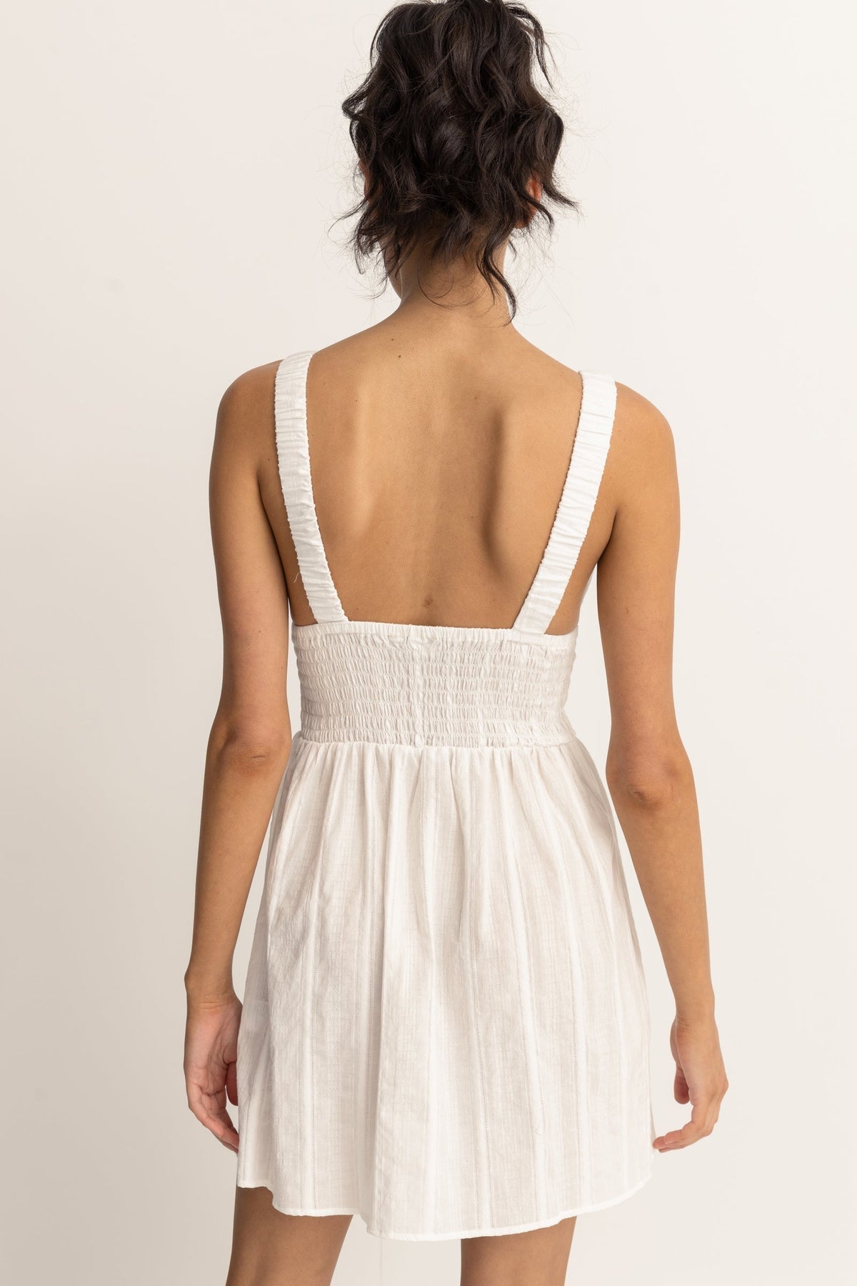 Rhythm Lana Mini Dress WHT L