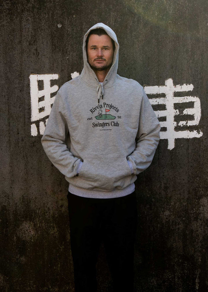 Rivvia Projects Swingers Club Hoodie Grey S