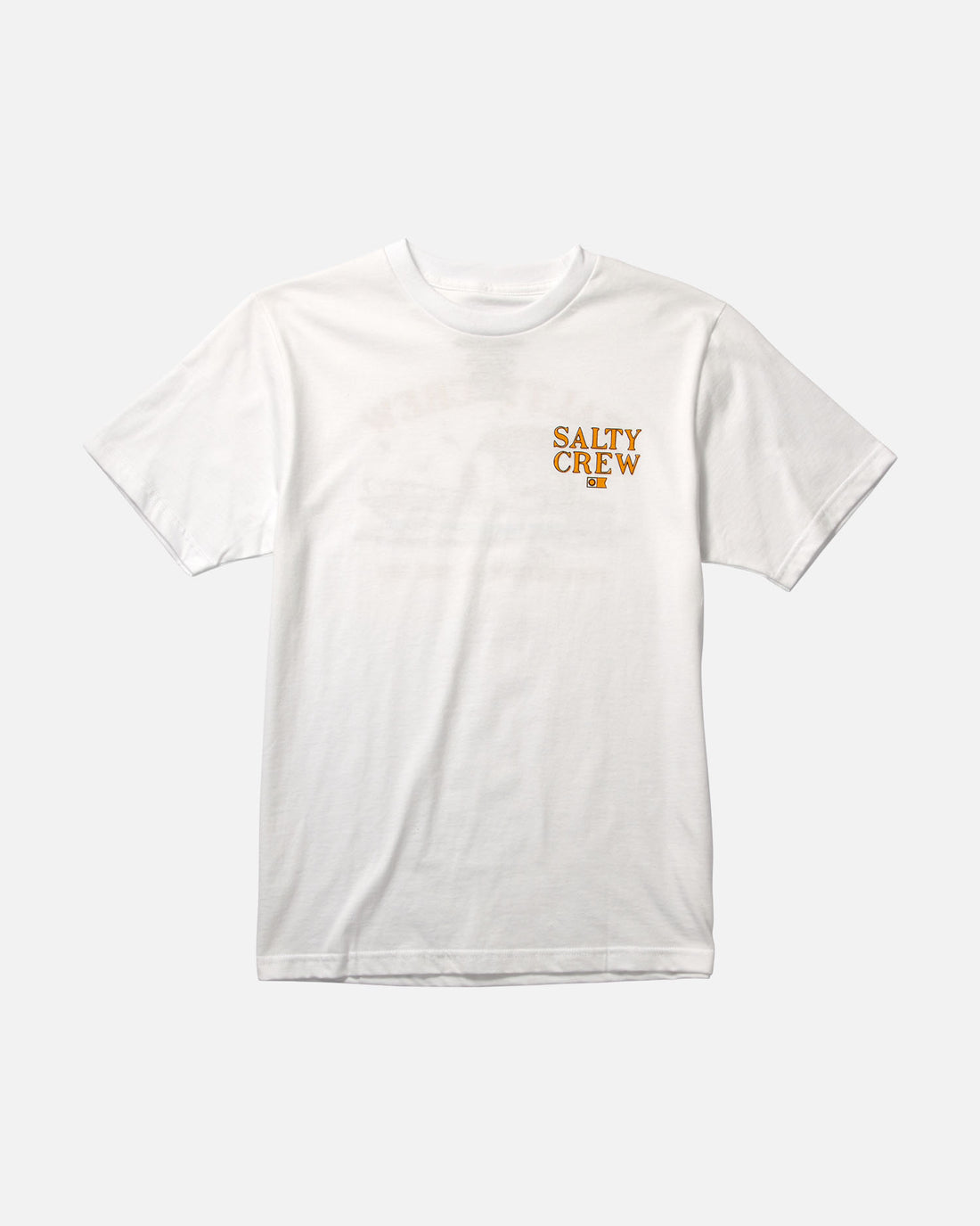 Salty Crew Fish On Boys SS Tee White M