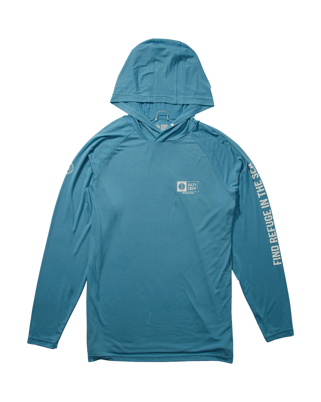 Salty Crew Mariner Hood Tech Tee
