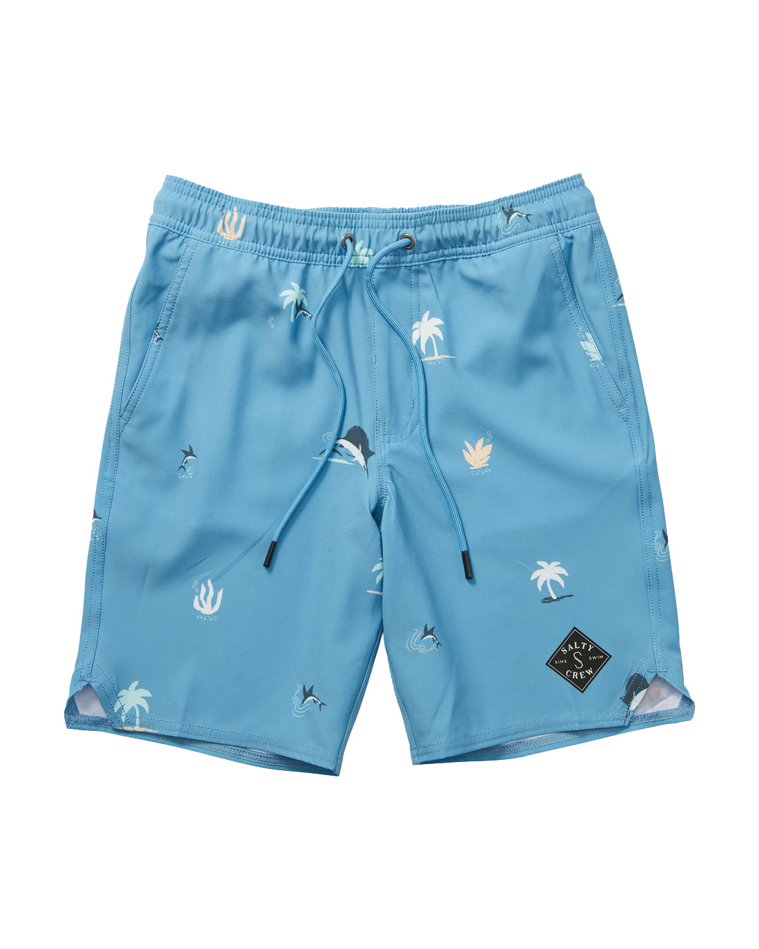 Salty Crew Lowtide Elastic Boardshort Azul M