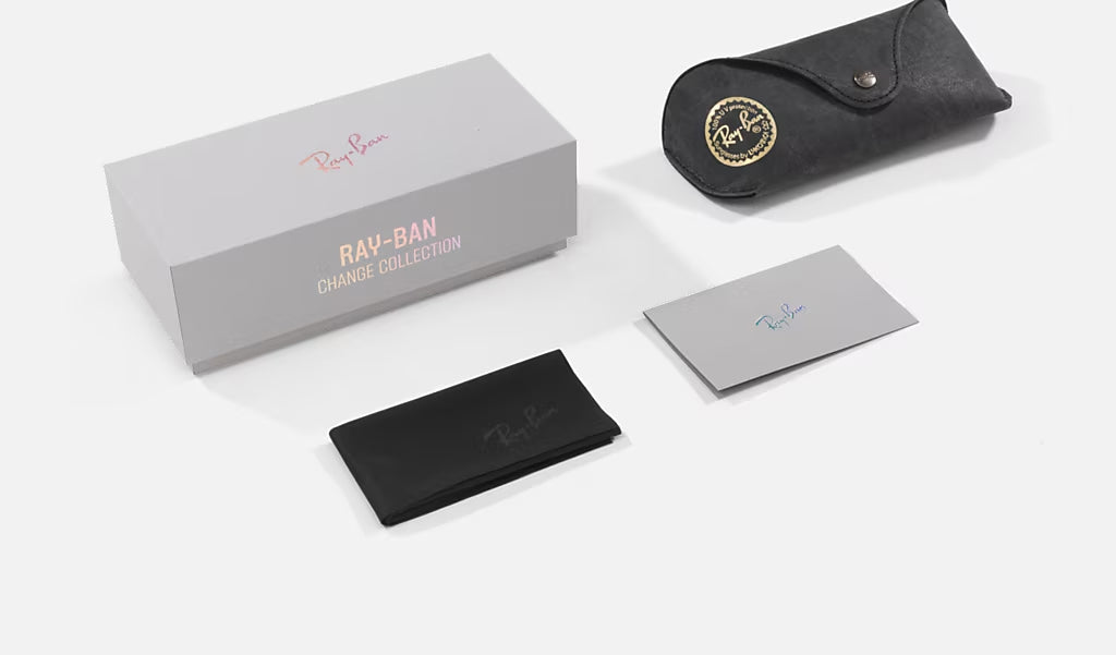 Ray-Ban Wayfarer Oval Sunglasses PhotoWavesPurple ClearGradientGrey