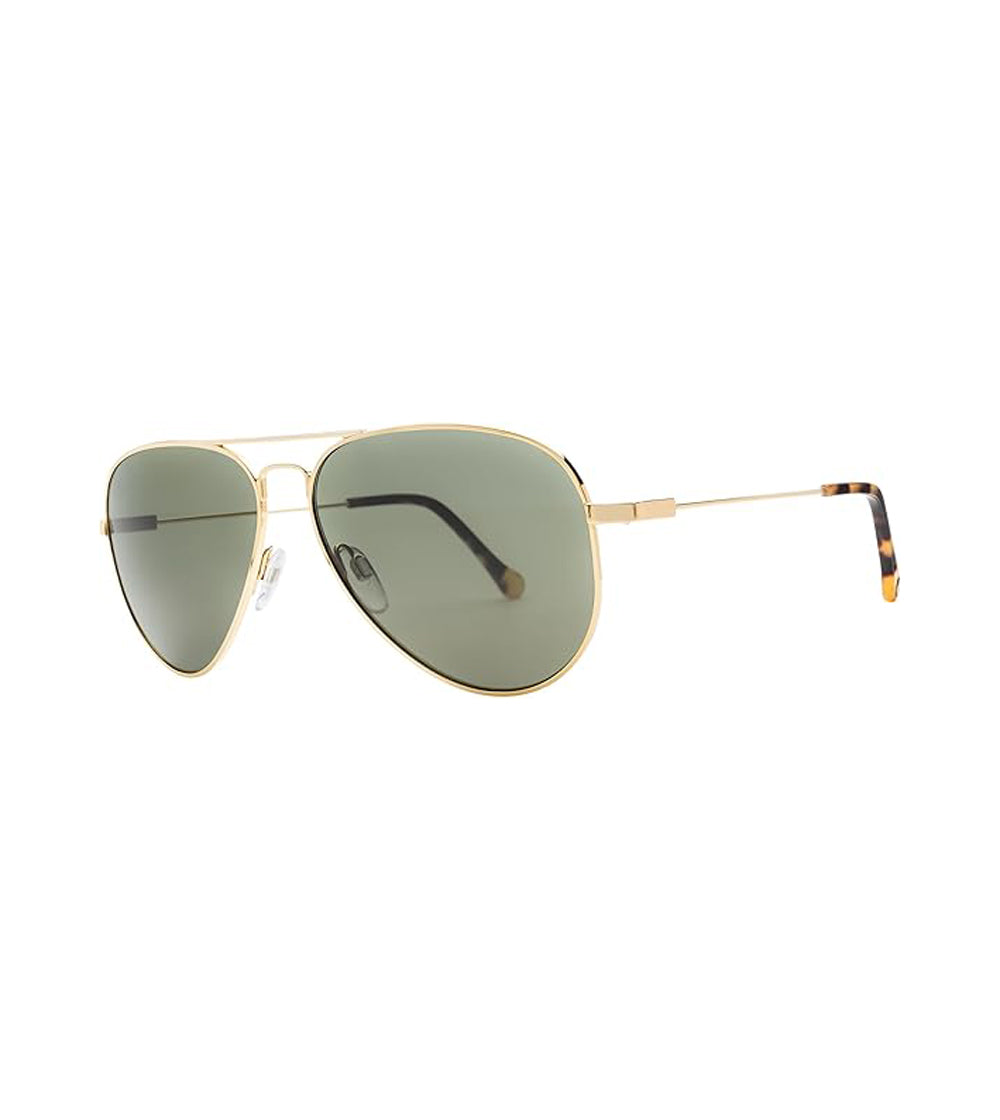 Electric AV1 Sunglasses ShinyGold Ohm Grey Aviator