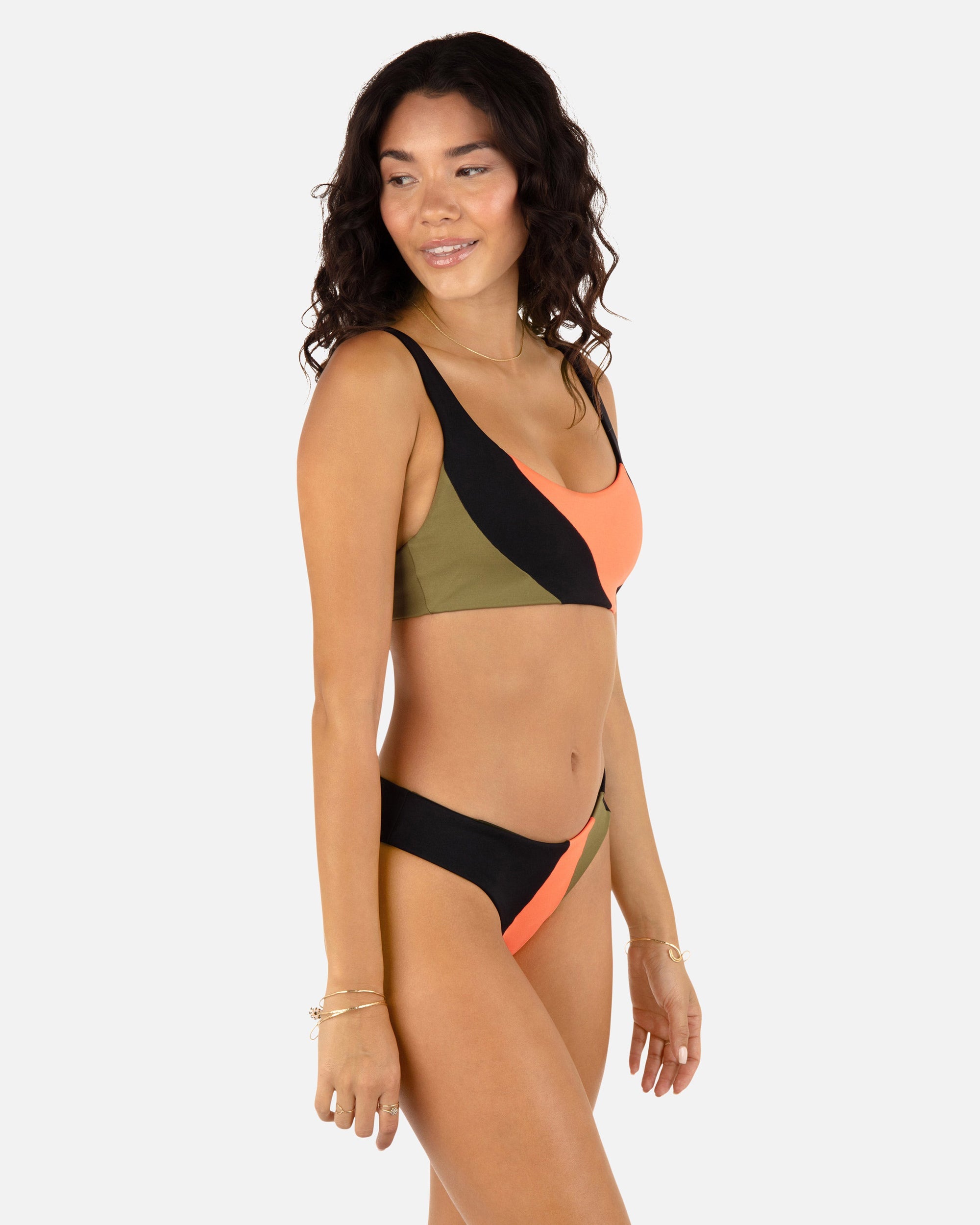 Hurley Color Blocked Max Top CBLO S