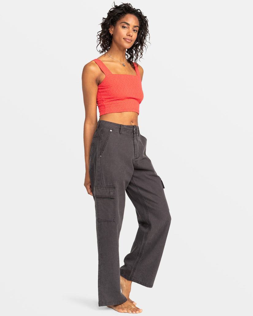 Roxy Hibiscus Roja Tank Top RMZ0 XS