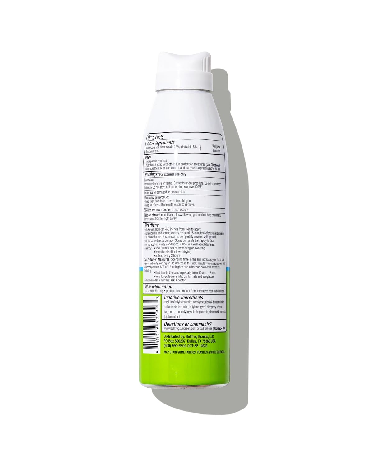 Aloe Gator SPF 50 Spray 5.50z