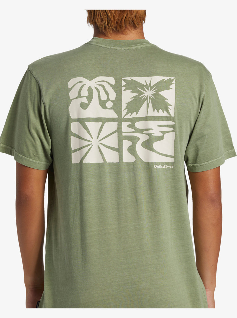 Quiksilver Island Time SS Tee GLW0 XL