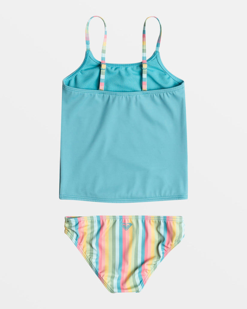 Roxy Rainbow Stripe Tankini Set BJM3 2