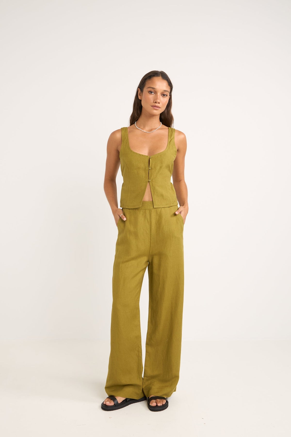 Rhythm Maya Vest Top OLI M