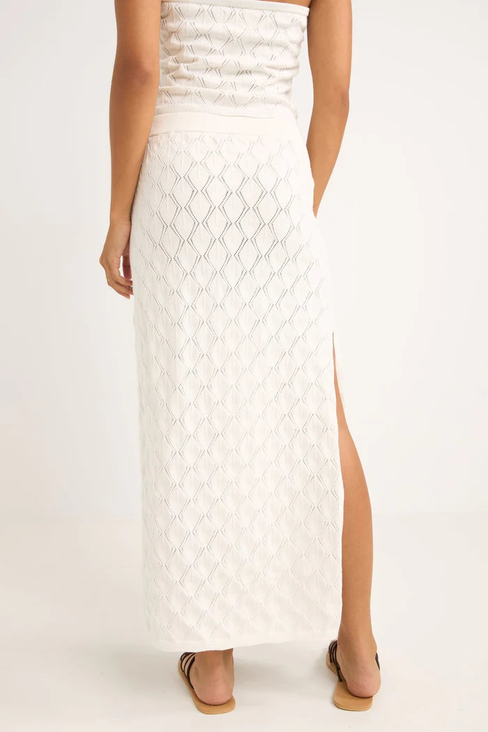 Rhythm Daisy Knit Skirt IVO M