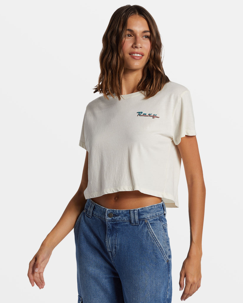Roxy Baja Cali Cropped Tee WBS0 S
