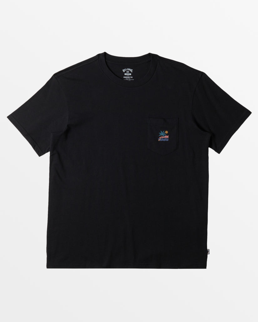 Billabong Troppo Pocket SS Tee BLK M