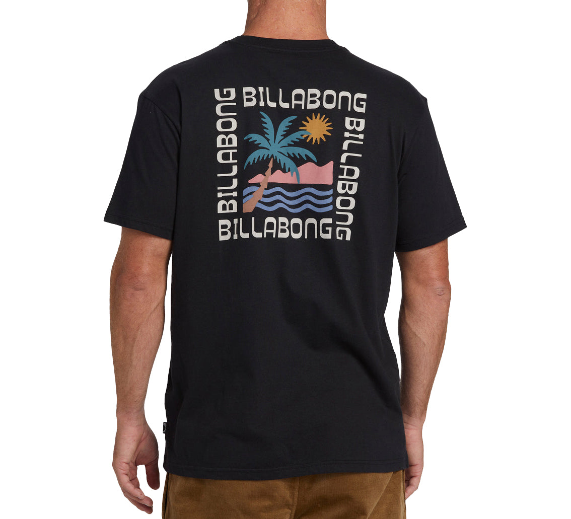 Billabong Troppo Pocket SS Tee BLK M