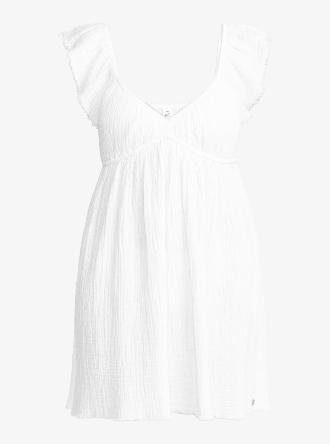 Roxy Luna Flutter Sleeve Mini Dress WBS0 M