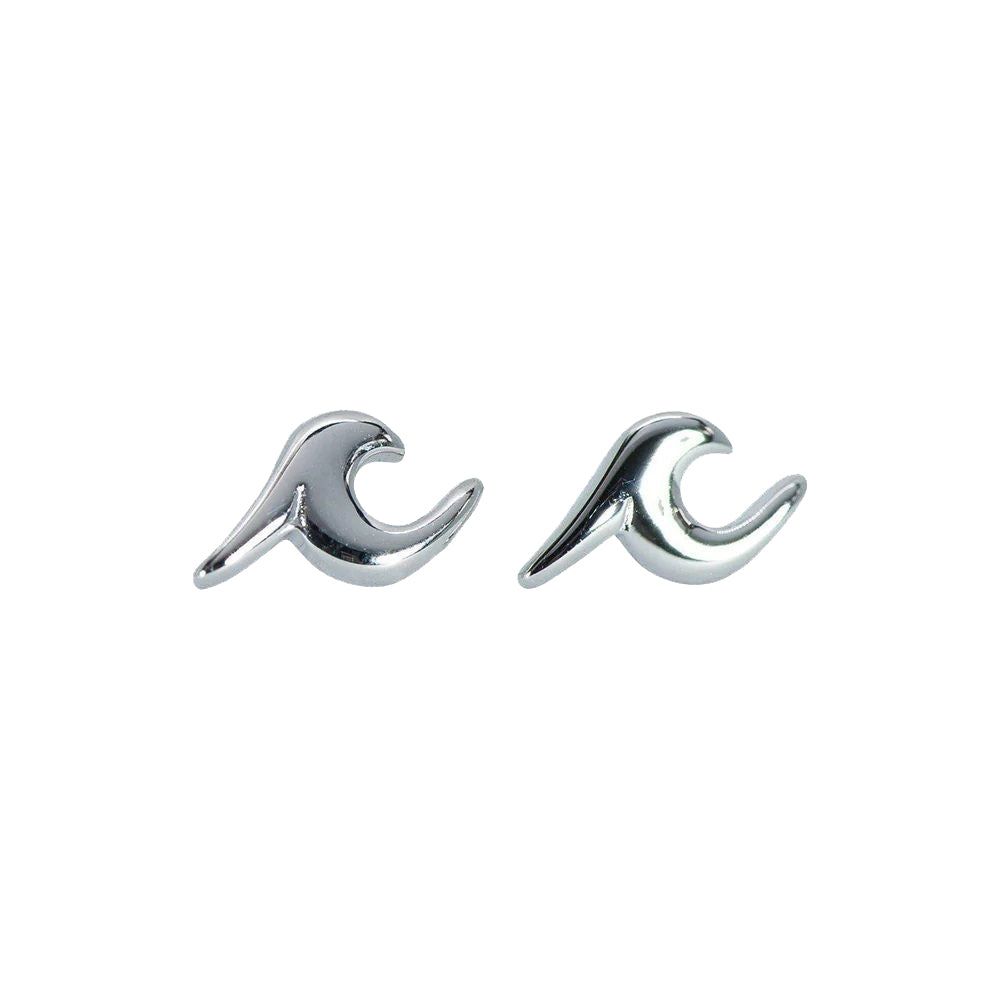 Pura Vida Wave Stud Earring SILV OS