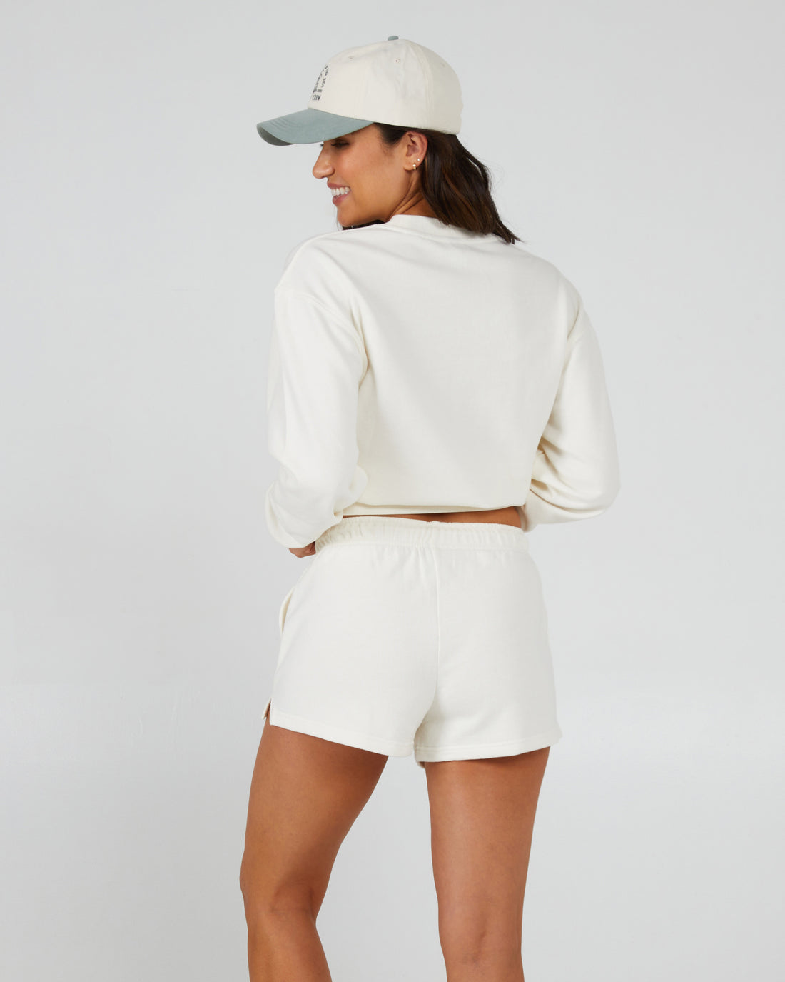 Salty Crew Sand Bar Fleece Short OffWhite L