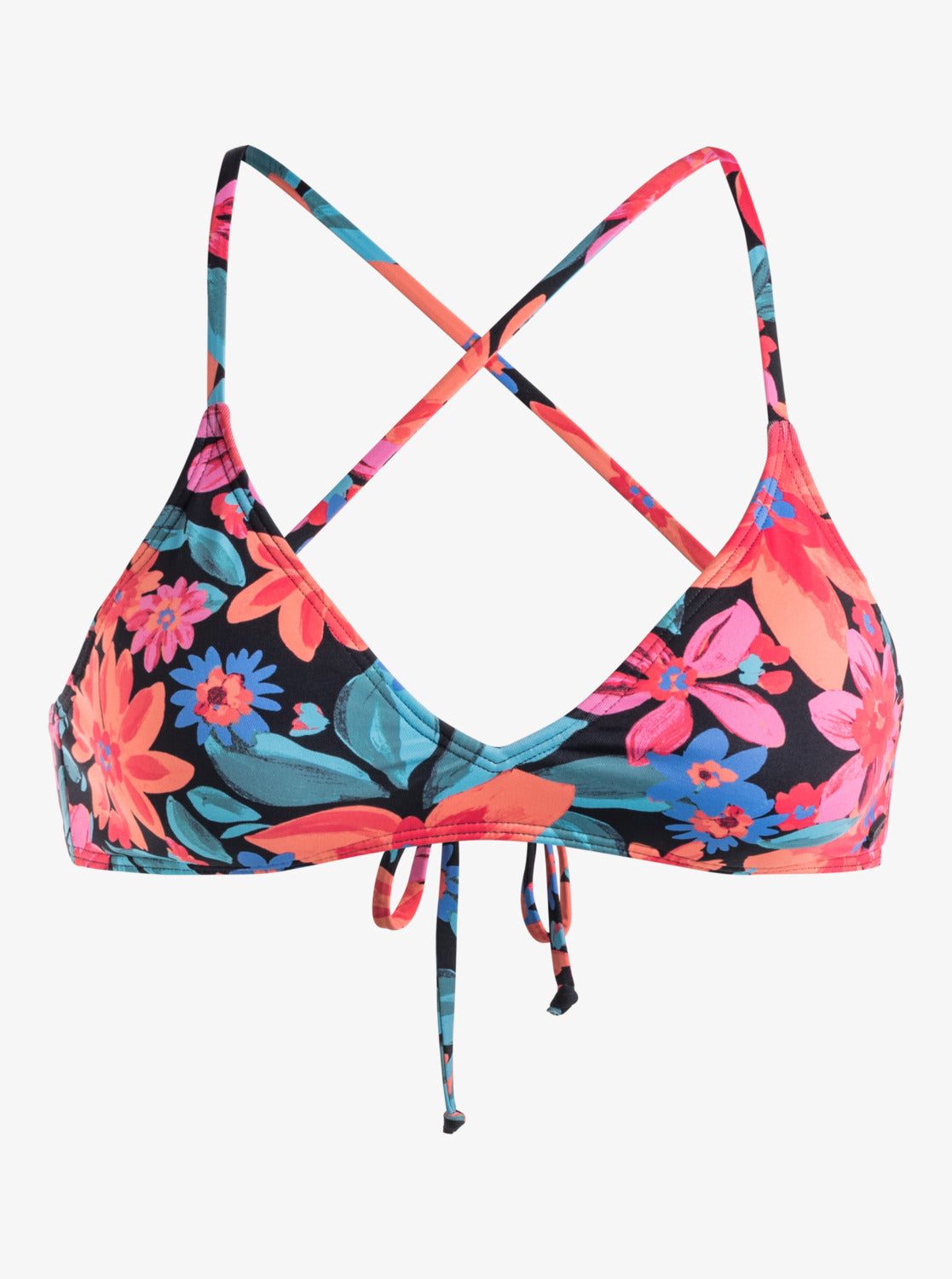 Roxy Beach Classics Strappy Bikini Top KVJ6 M