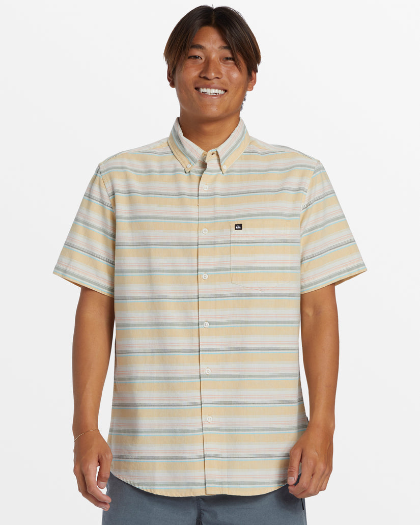 Quiksilver Oxford Stripe Classic SS YHV3 M