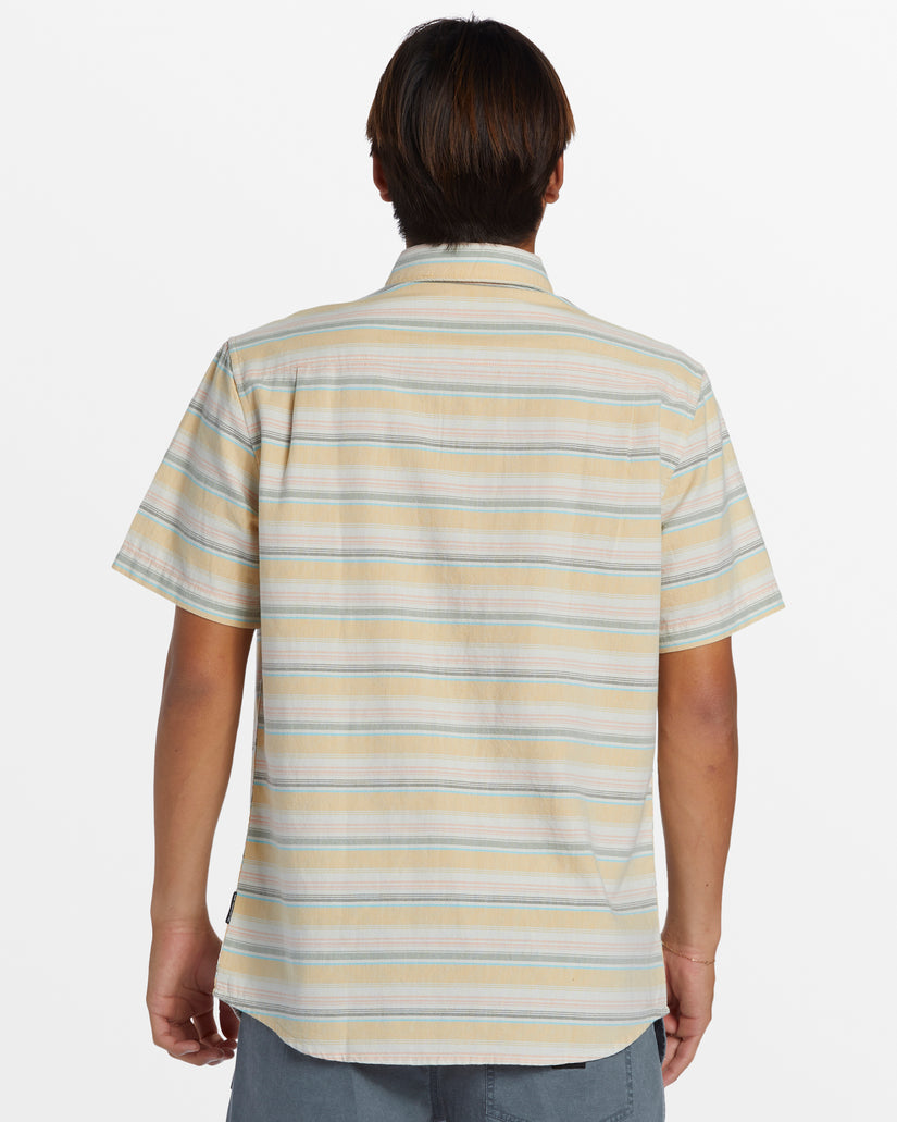 Quiksilver Oxford Stripe Classic SS YHV3 M