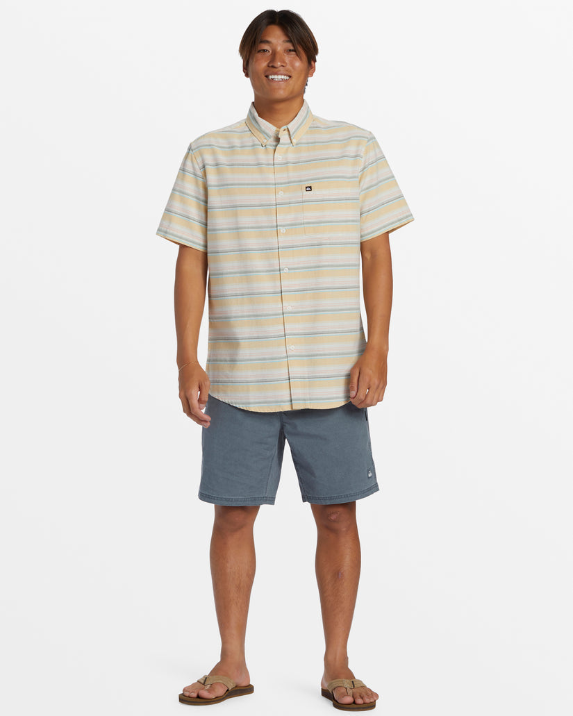 Quiksilver Oxford Stripe Classic SS YHV3 M