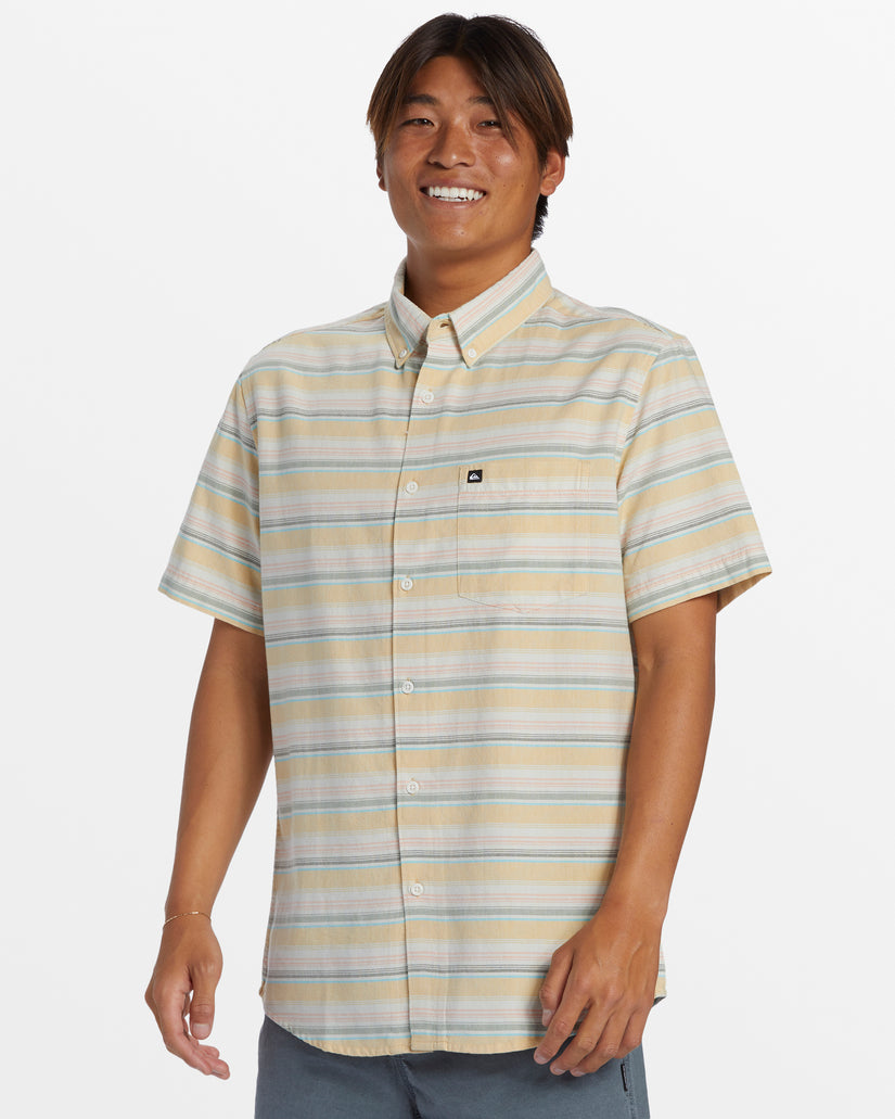 Quiksilver Oxford Stripe Classic SS YHV3 M
