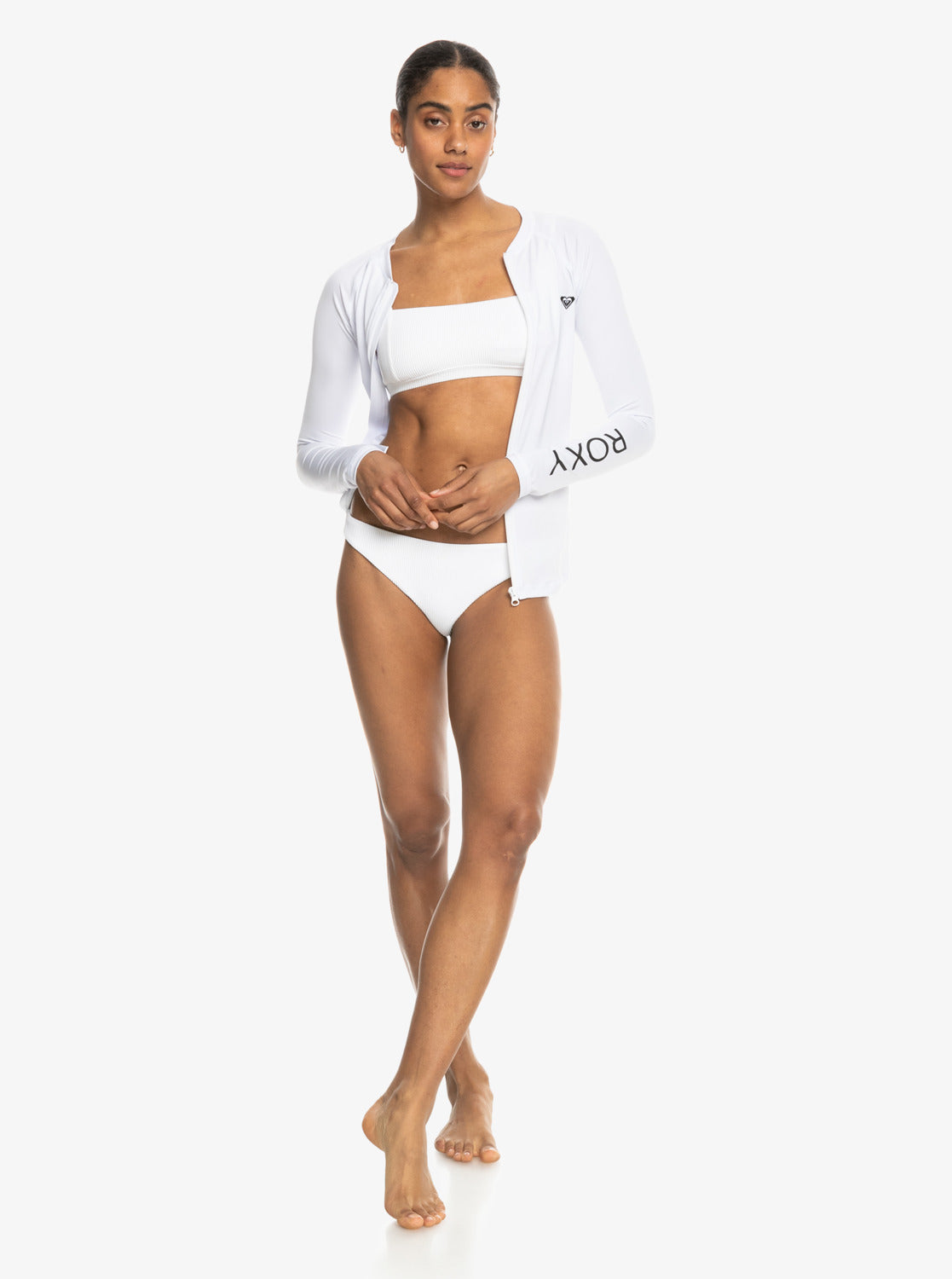 Roxy New Essentials LS Zipped Lycra WBB0 L