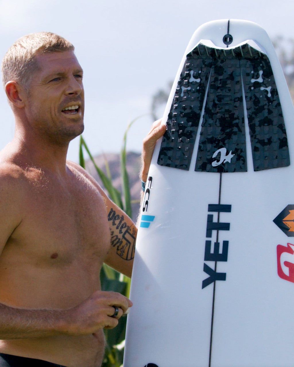 Creatures of Leisure Mick Fanning Loc-Lite EcoPure Traction Pad Carbon Camo Platinum