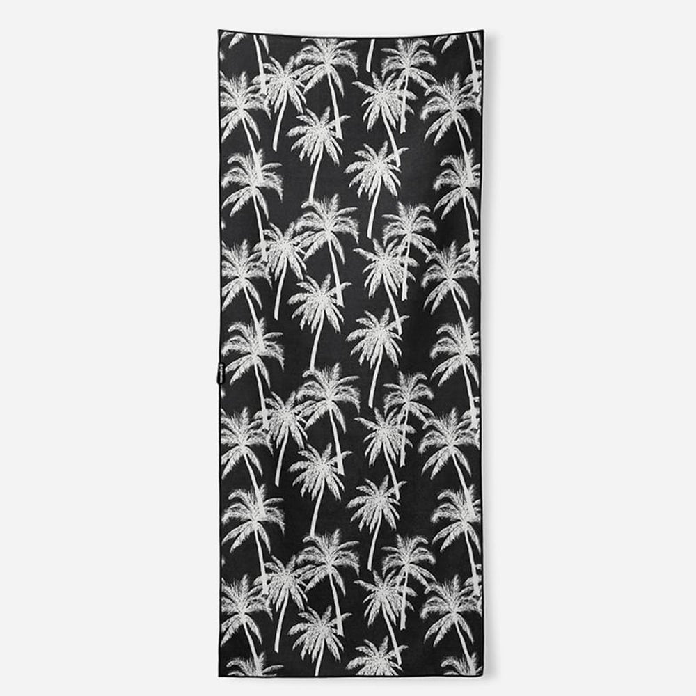Nomadix Beach Towel BunchPalmsBlack 30x72.5