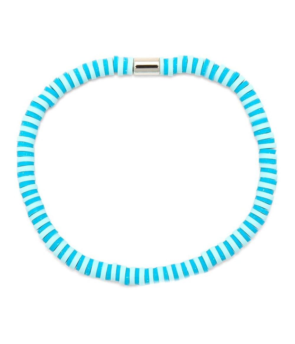 Pura Vida SeaScape Vinyl Disc Stretch Bracelet CNLB OS