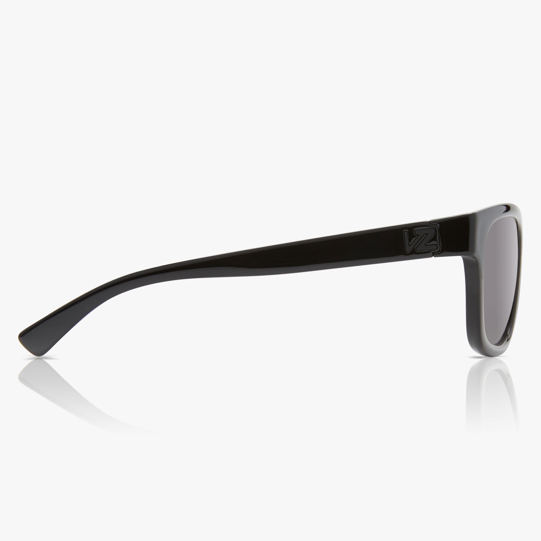 Von Zipper Approach Polarized Sunglasses GlossBlack Grey Square
