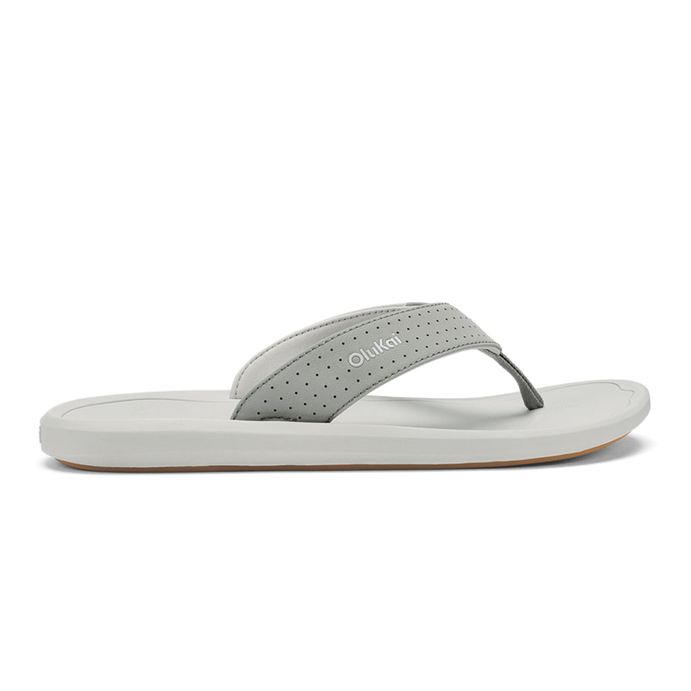 Olukai Ki i Mens Sandal AU6L-Ash-Sterling 13